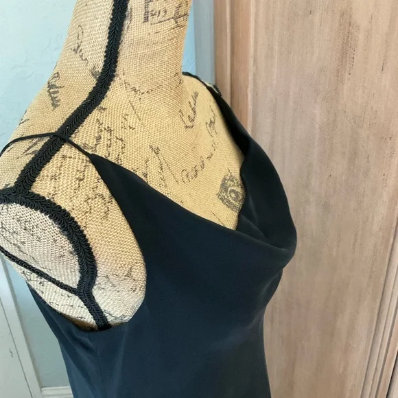 Lauren Ralph Lauren Black silk bias cut slip dress Maxi Dress CBK style 12 - Picture 6 of 16